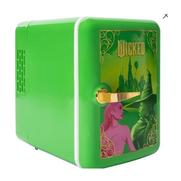 NIB Wicked Mini Beauty Fridge Universal Studio w/LED lights - Picture 6 of 9